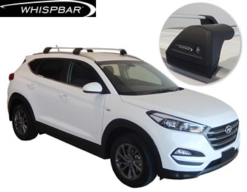 Yakima Whispbar Hyundai Tucson roof racks